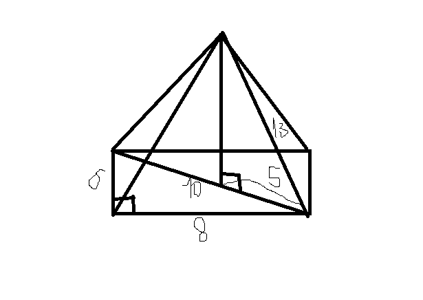 Основание пирамиды прямоугольник 18 18. Основание пирамиды ромб с диагоналями 10. Основание пирамиды ромб с большей диагональю 12. Основание пирамиды ромб с большей диагональю 12 см и острым углом 60. Пирамида из прямоугольников.