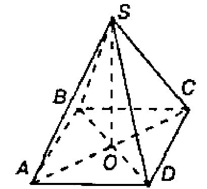 Основание пирамиды прямоугольник со